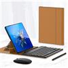 Hülle Custodia per Mate Xs Tastiera + Mouse + Slim Flip Case + Penna + Pen Slot,Book Cover Keyboard Kit per Huawei Mate Xs/Mate X2/Mate Xs 2(3)
