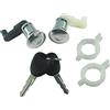 FanPaYY 7701468981 - Kit cilindro per serratura in lega di zinco per Re-naul Megane Scenic Clio Thalia (2 cilindri + 2 chiavi) 7701468982