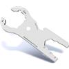 DACKZZM Chiave per bombole di gas in acciaio inox, chiavi multi funzione, per bombole di gas, per esterni, campeggio, gas con regolatore di gas magnetico