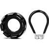 Biglumin Tiraraggi MTB, Tiraraggi Bici, tiraraggi, Raggi della Bici, Chiave Raggi Bici, Bicicletta Tiraraggi, Bicicletta Chiave Tiraraggi 6 in 1 Tira Raggi Regolazione dei Cerchioni 10-15G