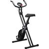 HOMCOM Cyclette Professionale con Resistenza e Altezza Regolabile, Cyclette Pieghevole in Acciaio e PP, 48x73x116 cm, Nera