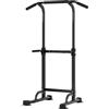 SDHYL Power Tower Dip Station Sbarra Sollevamento Impugnature per Flessioni Trazioni Addominale e Schiena Regolabile di Forza per Allenamento Fitness Adatto per Palestra Domestica Allenarsi
