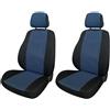 Cora manufacturing Coprisedili anteriori Fast&Smart tg. speciale tess. misto cotone avio/nero