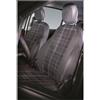 Cora manufacturing Coprisedili anteriori personalizzati Fiat Panda 12 tess. misto cotone scozzese grigio/piombo