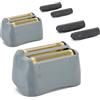 YAZIYIR Lamina e taglierina di ricambio Pro Shaver compatibili con rasoio Andis 17150(TS-1)/17155/17200 ProFoil Lithium di ricambio (2 PZ)