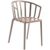Kartell - Poltrona impilabile Generic - Beige - policarbonato - Designer Philippe Starck