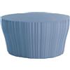 Kartell - Tavolino Corteza - Blu - Polietilene riciclato - Designer Patricia Urquiola