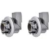 YUCKMZ Portalampada Posteriore 2 Pezzi Porta Lampada Stop compatibile con Ford Focus MK1 MK2 4425186 XS41-13K370-CD
