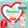 Pampers Premium Care Pants Size 7 27 pz