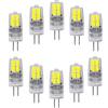 OUGEER Confezione da 10 Risparmio Energetico G4 3W Lampadina a LED,30 SMD 2835, Bianco freddo 6000K, 300LM, AC 220-240V, G4 30W LED Lampadine