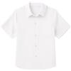 Arshiner Camicia Ragazzi in Lino Estivo Bambini Manica Corta Camicia Tempo Libero Comfort Bottoni Camicia per Ragazzi 9-10 Anni Bianco