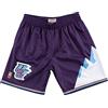 Mitchell & Ness NBA Swingman Utah Jazz 1996-97 - Pantaloncini da uomo, Viola, XXL