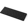 Microsoft Tastiera compatta di design, tastiera compatta Bluetooth, francese AZERTY, nera