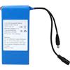MXJFYY 11.1V 9000mAh 99.9Wh Batteria ricaricabile agli ioni di litio compatibile con la maggior parte dei dispositivi DC12V, luci solari, luci LED, spruzzatori, altoparlanti, pianoforti elettronici