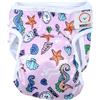 MISOKO&CO. MISOKO PANNOLINO LAVABILE CANE FEMMINA, ROSA tg. M, CON CAVALLUCCI (1pz)