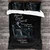 ANSSON The Vampire Diaries - Set di biancheria da letto per bambini Damon Salvatore, copripiumino e 2 federe, biancheria da letto decorativa, ipoallergenica (King 240 x 220, Damon3)