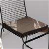 Konsilsa Cuscino del sedile in lattice naturale, lino traspirante Soft Comfort Cuscino per sedia rimovibile antiscivolo per soggiorno Sala da pranzo Terrazza Giardino Ufficio ( Color : G , Dimensione : 40 x 40