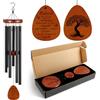 SteadStyle Regali commemorativi, campanelli a vento commemorativi per la perdita del marito, regalo di simpatia per la perdita del marito in lutto campane a vento in legno in memoria della perdita