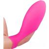 kandid Sh! - Vibratore da dito ricaricabile da donna, 9 modalità di vibrazione, ricarica USB magnetica, impermeabile, doppia stimolazione, silenzioso, compatto e indossabile per clitoride e punto G