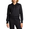NIKE FELPA FULL ZIP CON CAPPUCCIO ONE DONNA