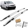 CHROMEMASTER | Barre da Tetto, Rail Tetto Compatibile con Opel Vivaro L2 Standard MEDIO 2019+; Sono Utilizzate per il Montaggio di Portapacchi, Box da Tetto o Portabiciclette; Costruzione in Alluminio