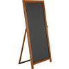 Danieli - Lavagna Cavalletto con Superficie Reversibile - Lavagna Nera Magnetica e Scrivibile e Cavalletto in Legno per Bar e Locali (44 x 102)