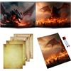Power Beast Dungeon, Schermo del Dungeon Master, DM Screen, Dungeons and Dragons, D&D 5e, DND.