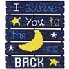 Design Works Janlynn Love You To The Moon Pallet in Plastic Canvas Kit-ables