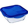 Pyrex Cook e Go Teglia Multiuso Quadrata Con Coperchio