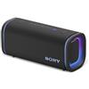 Sony ULT FIELD 5 - Potente speaker portatile Bluetooth, batteria da 25 ore, 2 modalità ULT POWER SOUND, IP67, impermeabile, antipolvere, 360 luci, tracolla staccabile, compatto - Nero