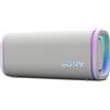 Sony ULT FIELD 5 - Potente speaker portatile Bluetooth, batteria da 25 ore, 2 modalità ULT POWER SOUND, IP67, impermeabile, antipolvere, 360 luci, tracolla staccabile, compatto - Blanco Marfil