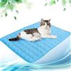 NIBESSER Tappetino Refrigerante per Cani Taglia Media Tappetino Rinfrescante per Gatti Impermeabile Antiscivolo Tappeto Refrigerante Cane per Viaggio Auto Cuccia Casa
