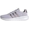 adidas Lite Racer 3.0 Shoes, Scarpe da corsa Donna, Silver Cloud White Silver Violet, 36 2/3 EU