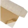 CRE8TIVE Carta da parati in velluto beige floccato tessuto peel and stick feltro floreale tessuto carta adesiva carta da parati autoadesiva per soggiorno vintage rivestimento in vinile per mobili fai