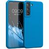 kwmobile Cover per Samsung Galaxy S22 Plus Custodia - Back Case per Smartphone in Silicone TPU - Protezione Gommata - blu indaco