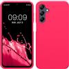 kwmobile Cover per Samsung Galaxy A16 5G Custodia - Back Case per Smartphone in Silicone TPU - Protezione Gommata - rosa shocking
