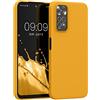 kwmobile Custodia Compatibile con Xiaomi Redmi Note 11 / Note 11S Cover - Back Case per Smartphone in Silicone TPU - Protezione Gommata - mango