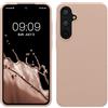 kwmobile Cover per Samsung Galaxy A55 5G Custodia - Back Case per Smartphone in Silicone TPU - Protezione Gommata - rosa antico matt