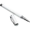kwmobile Pennino 2 in 1 semplice ed elegante con penna per tutti i comuni smartphone e tablet con touchscreen in BIANCO