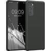 kwmobile Cover per Samsung Galaxy S20 FE Custodia - Back Case per Smartphone in Silicone TPU - Protezione Gommata - nero matt