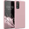kwmobile Custodia Compatibile con Samsung Galaxy S20 FE Cover - Back Case per Smartphone in Silicone TPU - Protezione Gommata - rosa vintage