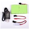 Ni-MH PACCO BATTERIA 7,2v 2400mAh 87x52x15mm CON RICARICA USB SM 2P KET JST E3E4