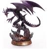 FIRST4FIGURES Yu-gi-oh! Statua Pvc Dragon Nero Occhi Rossi Ver. Viola 33 Cm First 4 Figures
