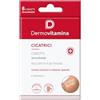 Dermovitamina Cicatrici Cerotti Idrocolloidali - 8 Patch Trasparenti, Impermeabili, Tagliabili - Per Cheloidi e Segni Ispessiti - Cerotti Cicatrici - Idratazione di Ferite Chiuse e Cicatrizzate