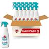 Chanteclair - Sgrassatore Universale Elimina Odori, con Nuova Tecnologia Esclusiva, ad Azione immediata, Efficace sui Cattivi Odori, Superpotente su Ogni Tipo di Sporco - 12 Flaconi da 700 ml