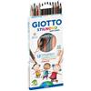 GIOTTO Astuccio 12 matite colorate skin tones Giotto F257400