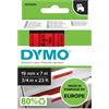 DYMO NASTRO DYMO TIPO D1 (19MMX7MT) NERO/ROSSO 458070 S0720870