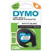 DYMO NASTRO IN PLASTICA DYMO LETRATAG 12MMX4M BIANCO 912010 S0721660