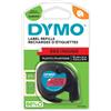 DYMO NASTRO IN PLASTICA DYMO LETRATAG 12MMX4M ROSSO 912030 S0721630
