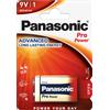 PANASONIC BLISTER 1 Transistor 6R61 Pro Power 9V PANASONIC C100061